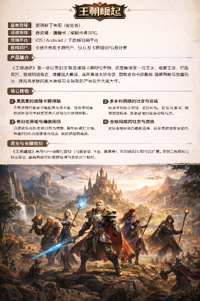 汇富平台王朝崛起手游